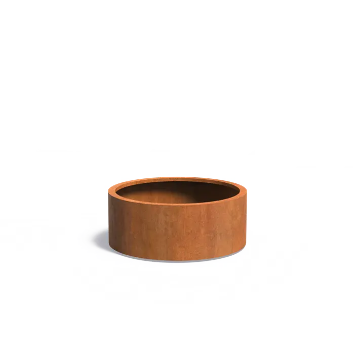 Buitenpot Circum Standaard - Cortenstaal
