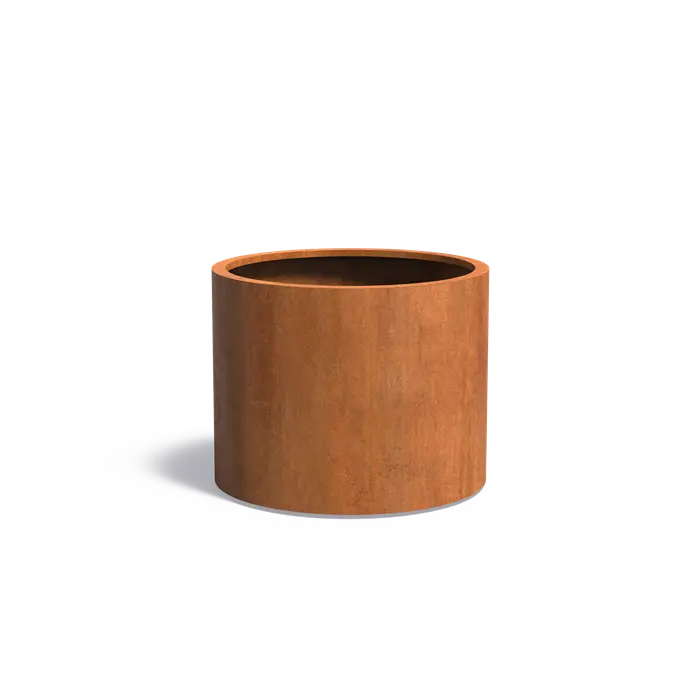 Buitenpot Circum Standaard - Cortenstaal