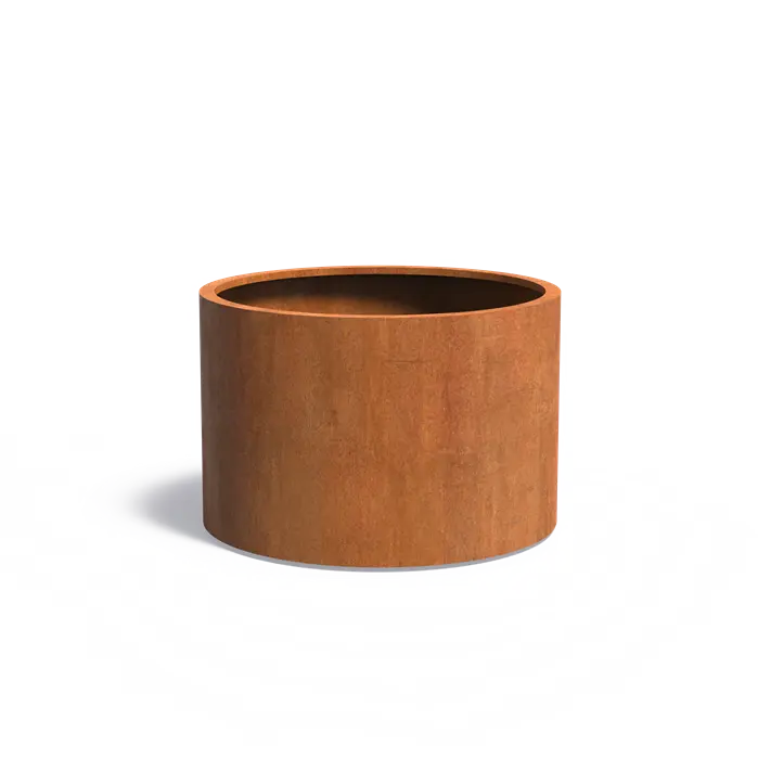 Buitenpot Circum Standaard - Cortenstaal
