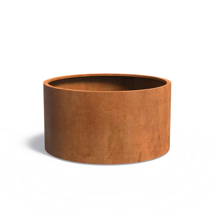 Buitenpot Circum Standaard - Cortenstaal