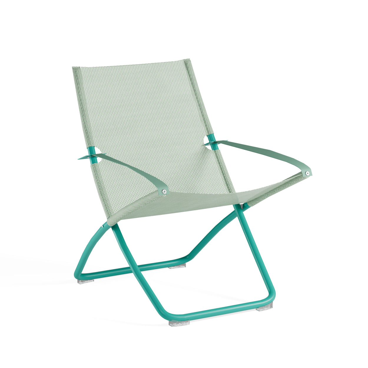 Set Snooze loungestoel + footstool - Ocean Green