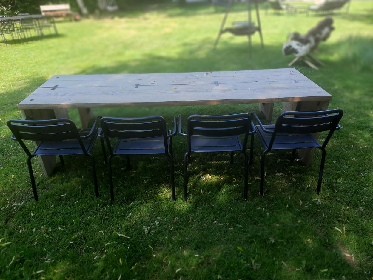 Set Forestry Table + Forestry Bench + Star Armchair 4x
