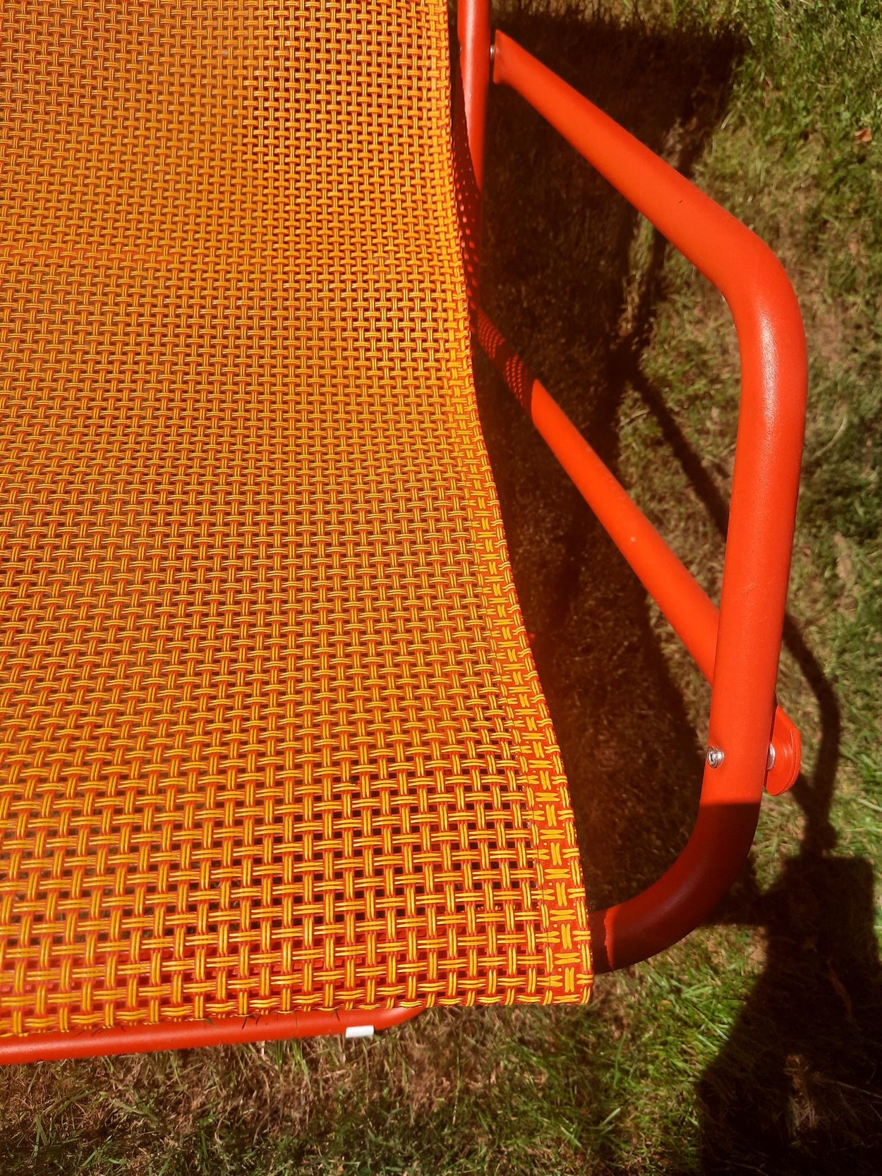 Bahama Deck chair - Rood/geel