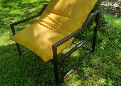 Framed Single Sofa - Geel