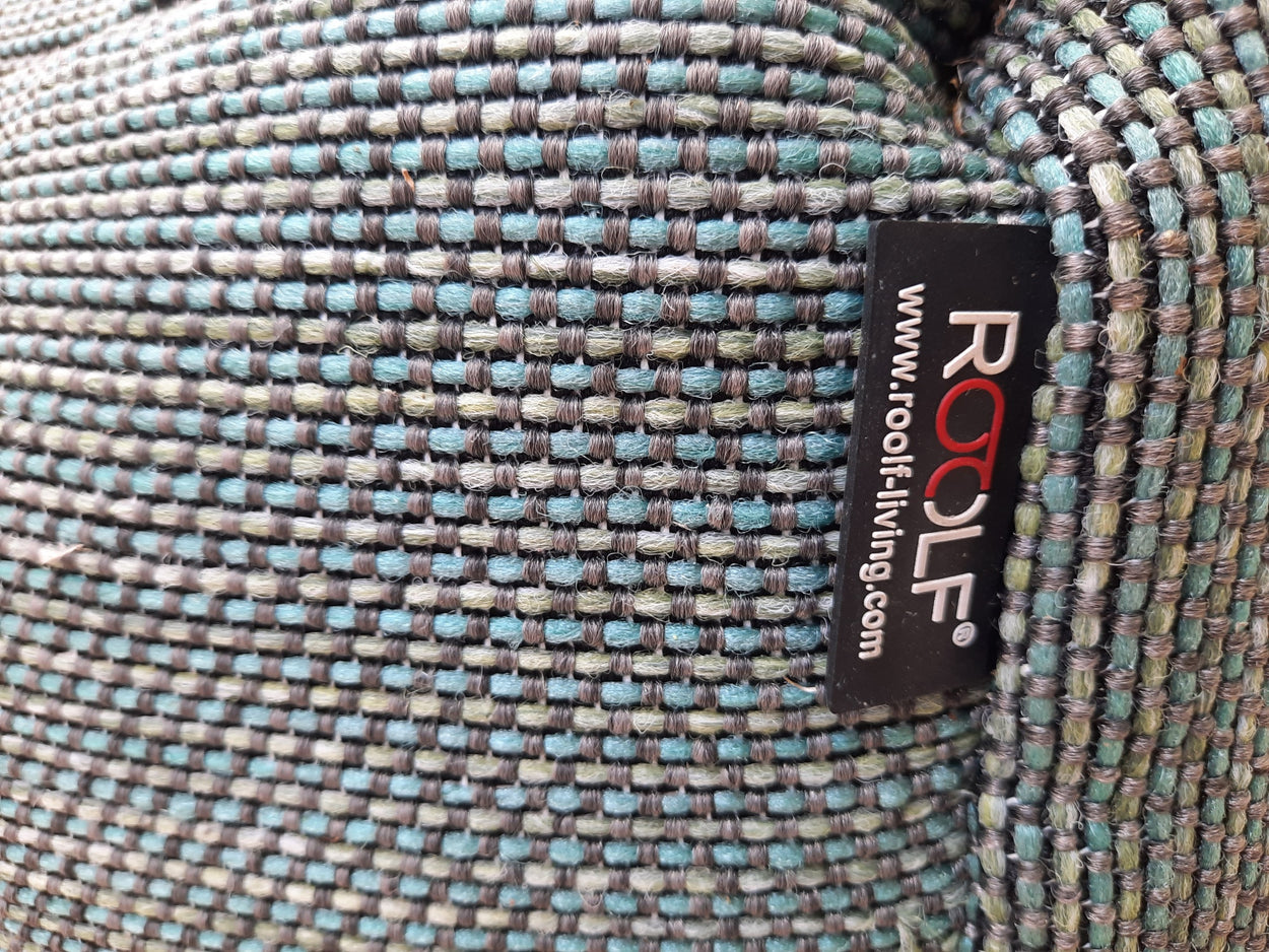 Dotty Poef Small out/indoor - Turquoise
