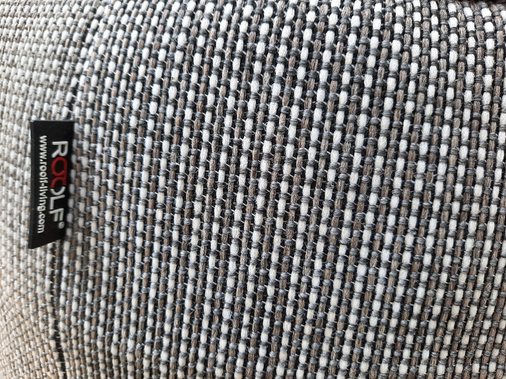 Dotty Poef rond 50cm out/indoor - Grijs