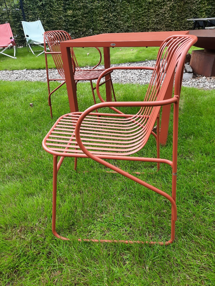 Set Nova tafel 80x80 / Riviera Armchair x2