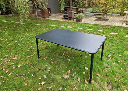 Yard tafel 160x97,5 cm - aluminium - Black