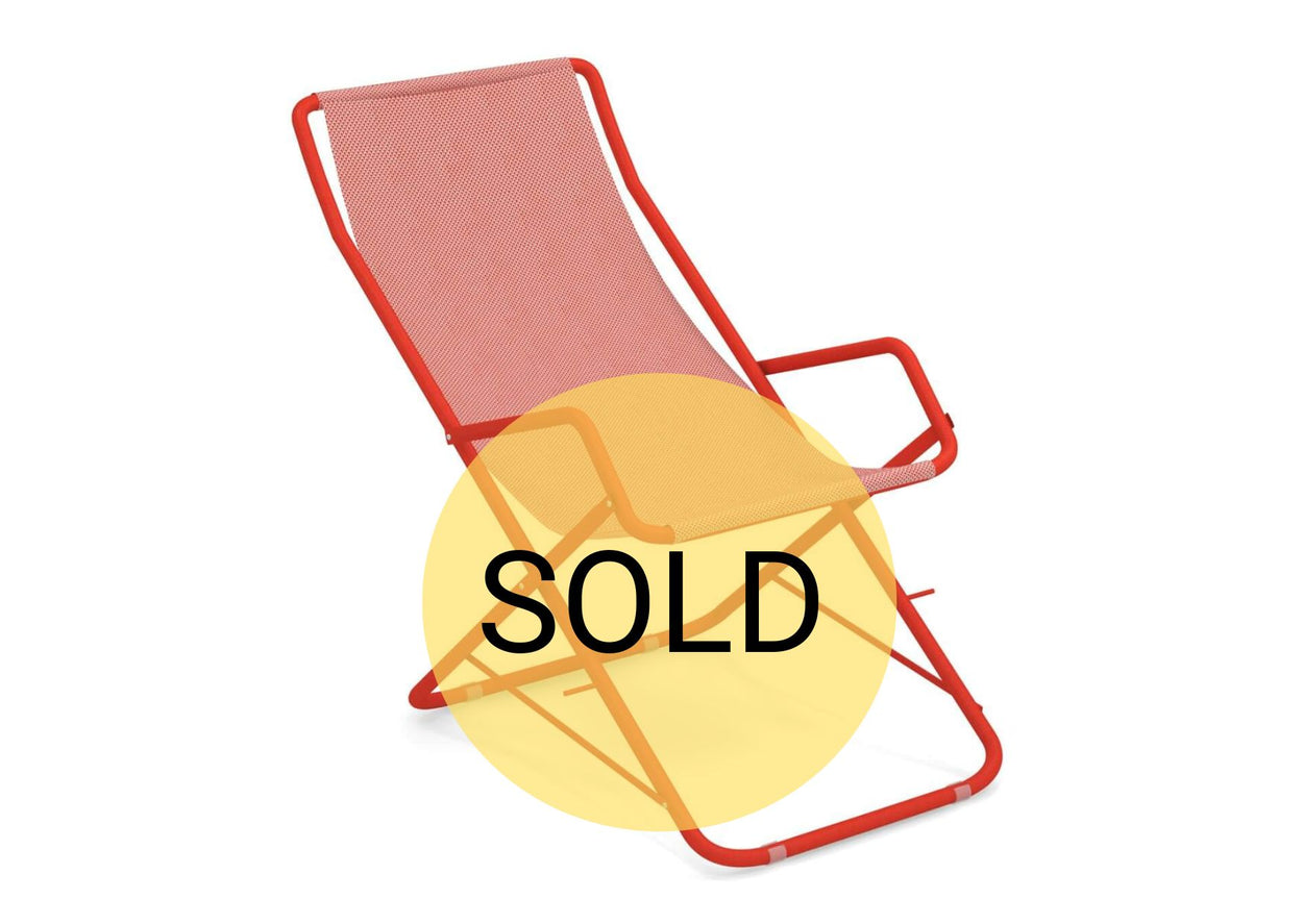 Bahama Deck chair - Rood