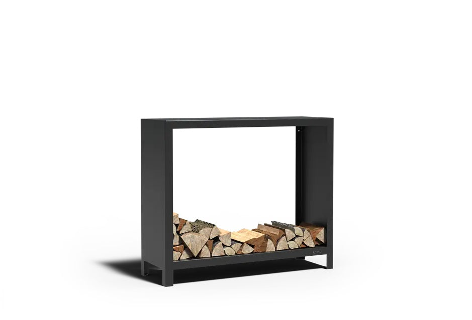 Logg Houtopslag laag - Black