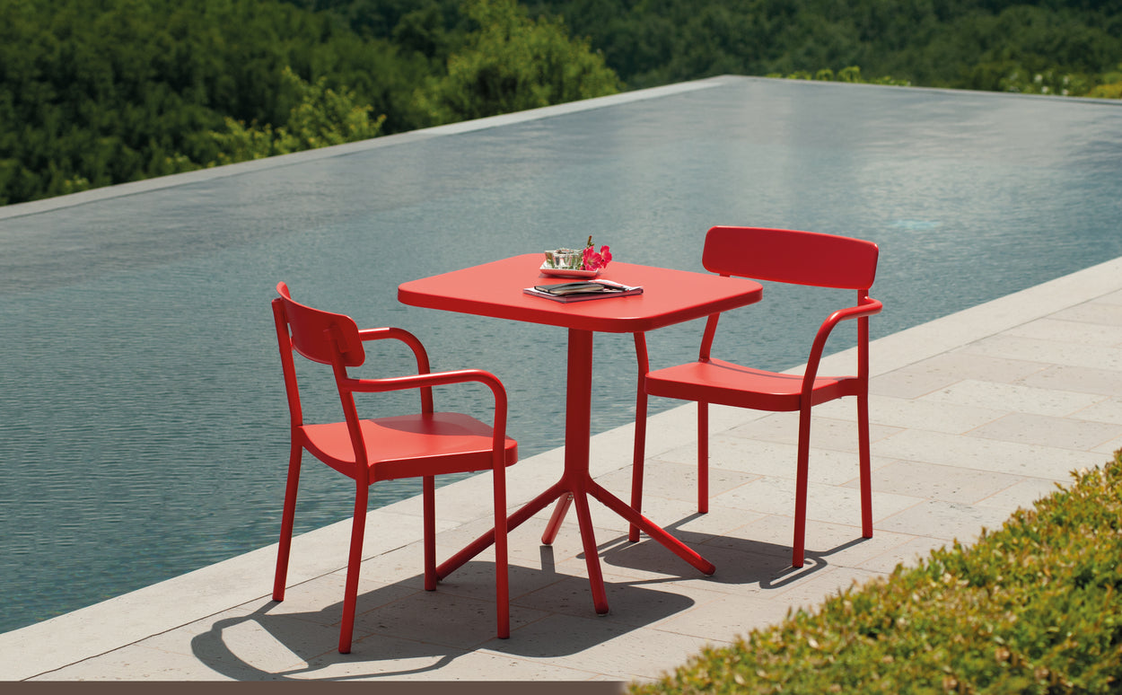 Grace opklapbare tafel met vierkante rand - 2 sizes