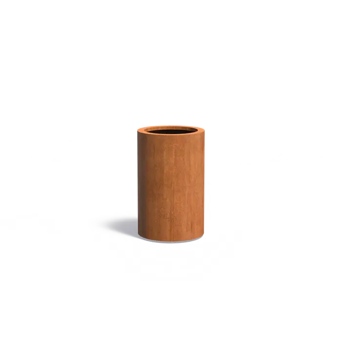 Buitenpot Circum Standaard - Cortenstaal