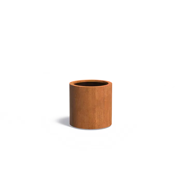 Buitenpot Circum Standaard - Cortenstaal