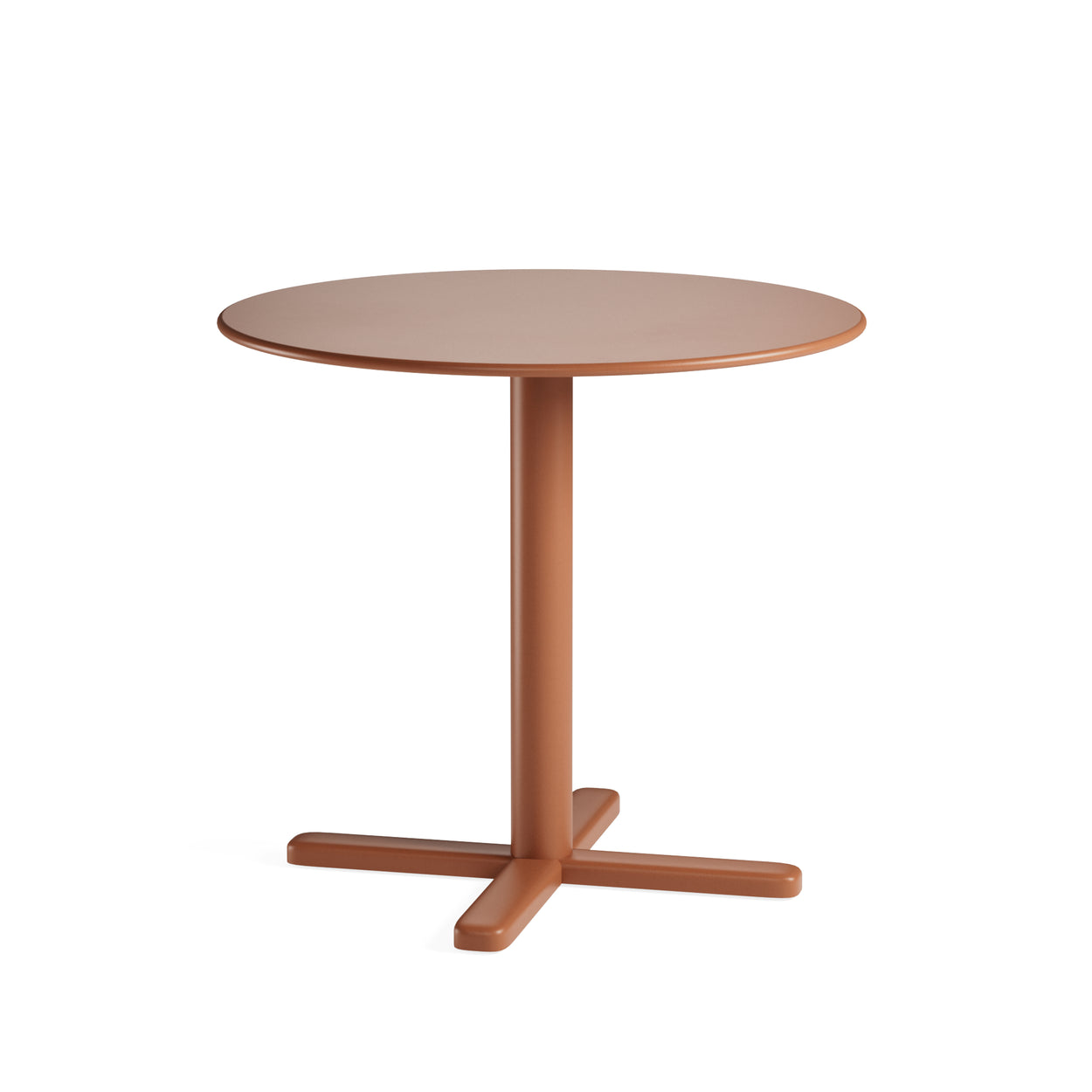 Set Darwin tafel Ø 80 cm / Ronda X armchair x2 - Maple red