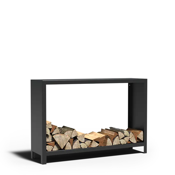 Logg Houtopslag laag - Black