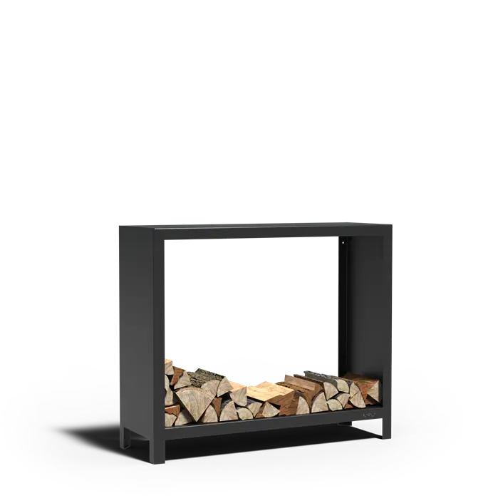 Logg Houtopslag laag - Black
