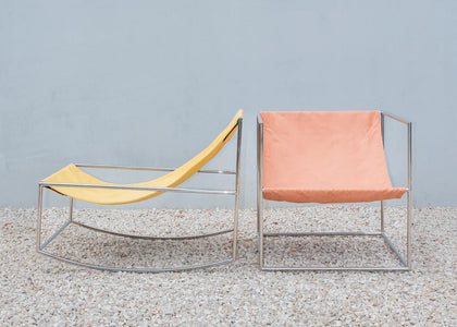 Solo seat stainless steel - by Muller Van Severen