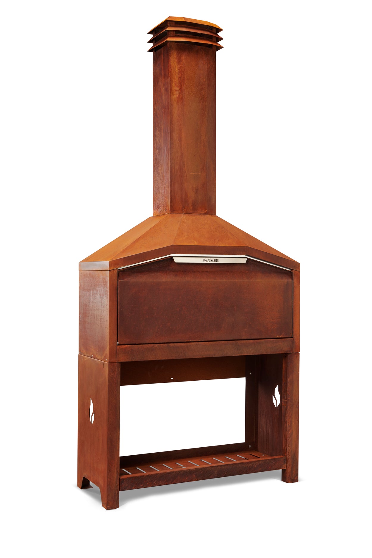 FS Duo Vrijstaand - Corten - met wielen