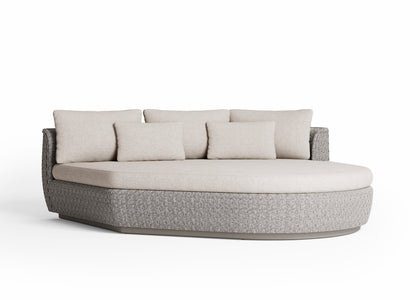 Tondo - Modular organic Sofa island - Left arm