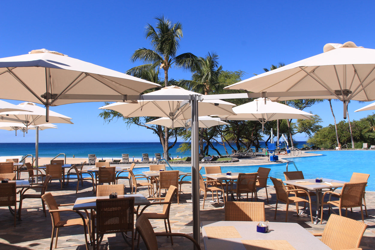Paraflex standaard - MULTI 4 parasol - Vierkant