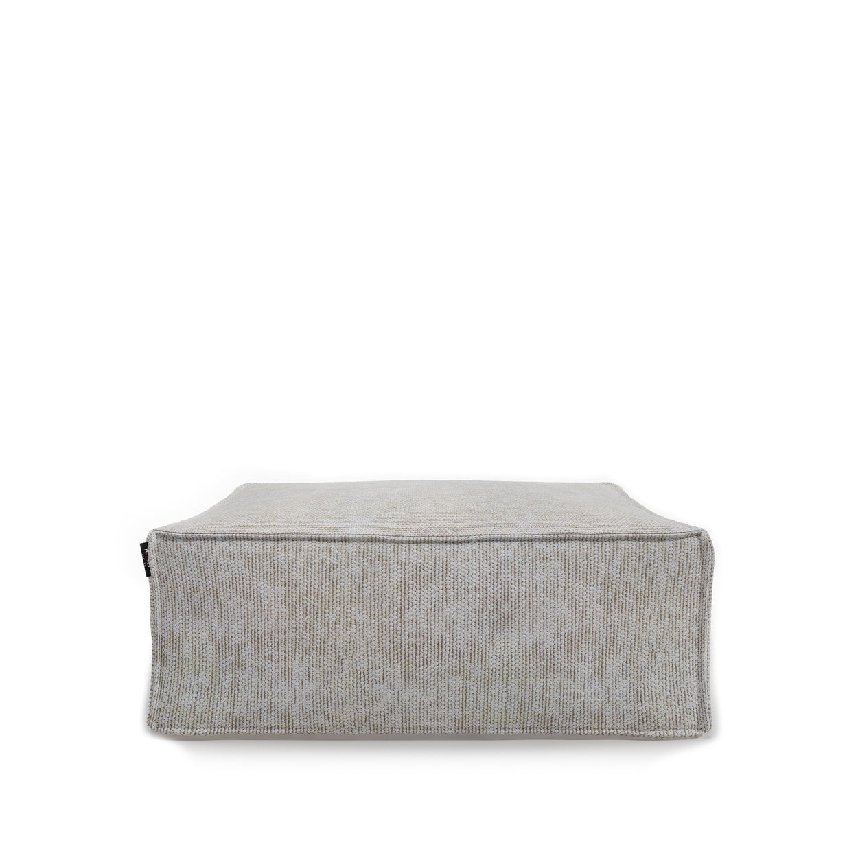 Silky Square poef, Beige out/indoor
