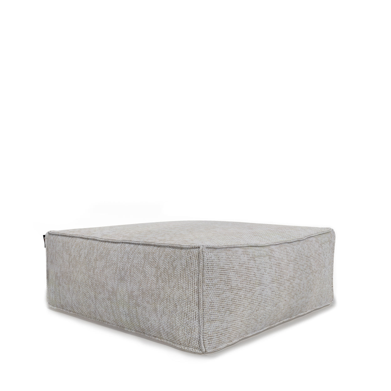 Silky Square poef, Beige out/indoor