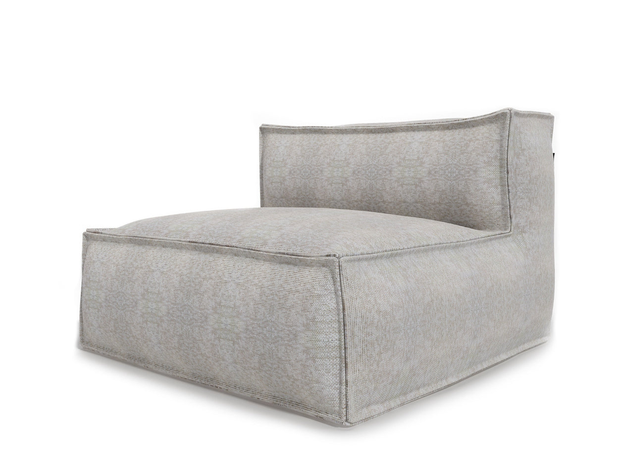 Silky Single seat, Beige out/indoor