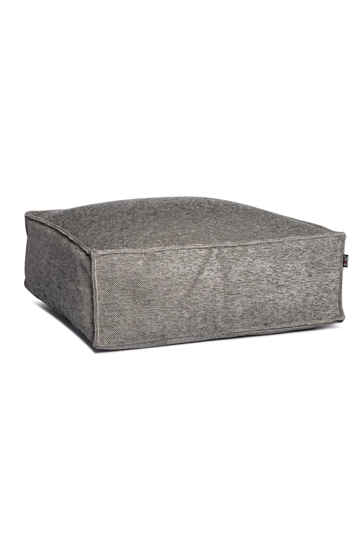 Silky Square poef, Grijs out/indoor