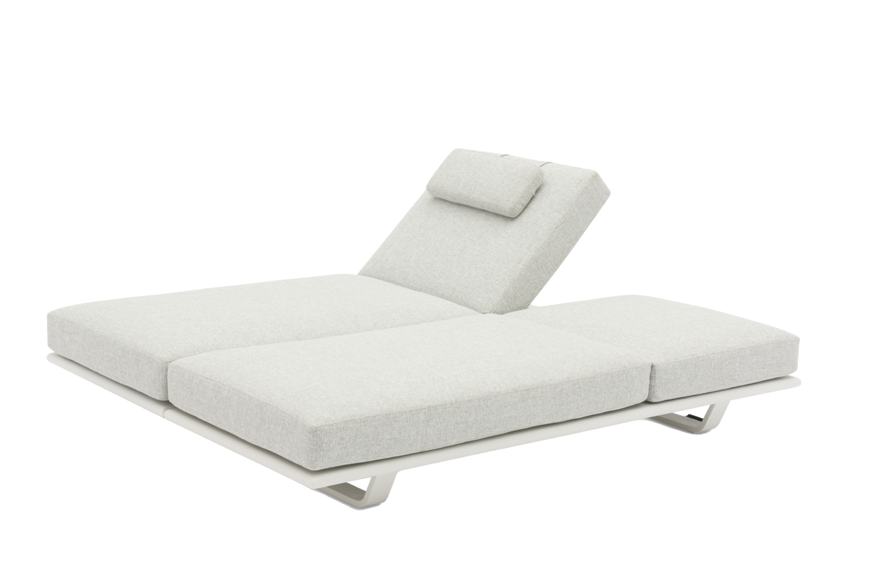 Flex Lounger Double inclusief 2x Headrest