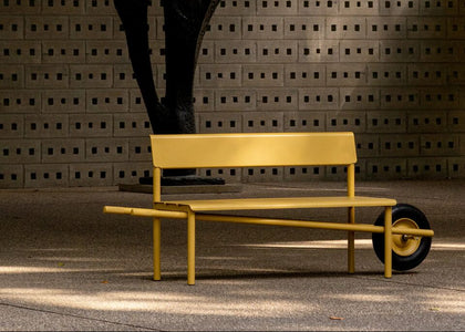 Wheelbench / Kruiwagenbank - Kröller-Müller Edition - Alu