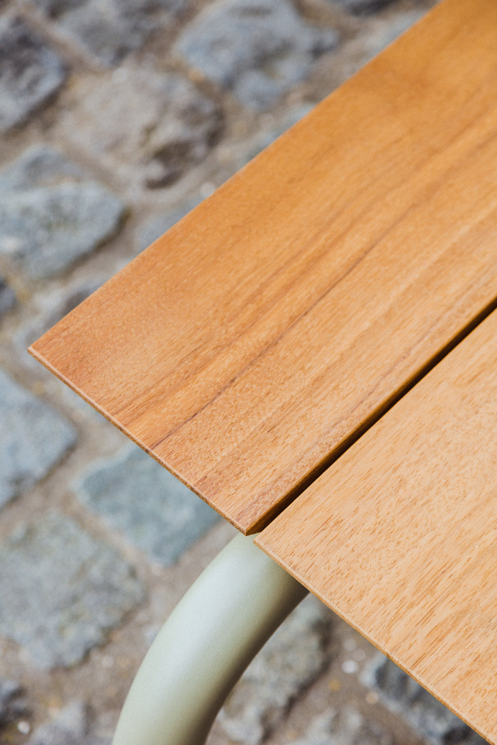 The Table S 185cm - Geelgrijs
