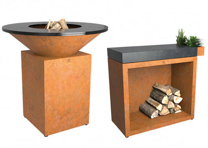 Classic 100 Butcher block 90 Bundel - Corten