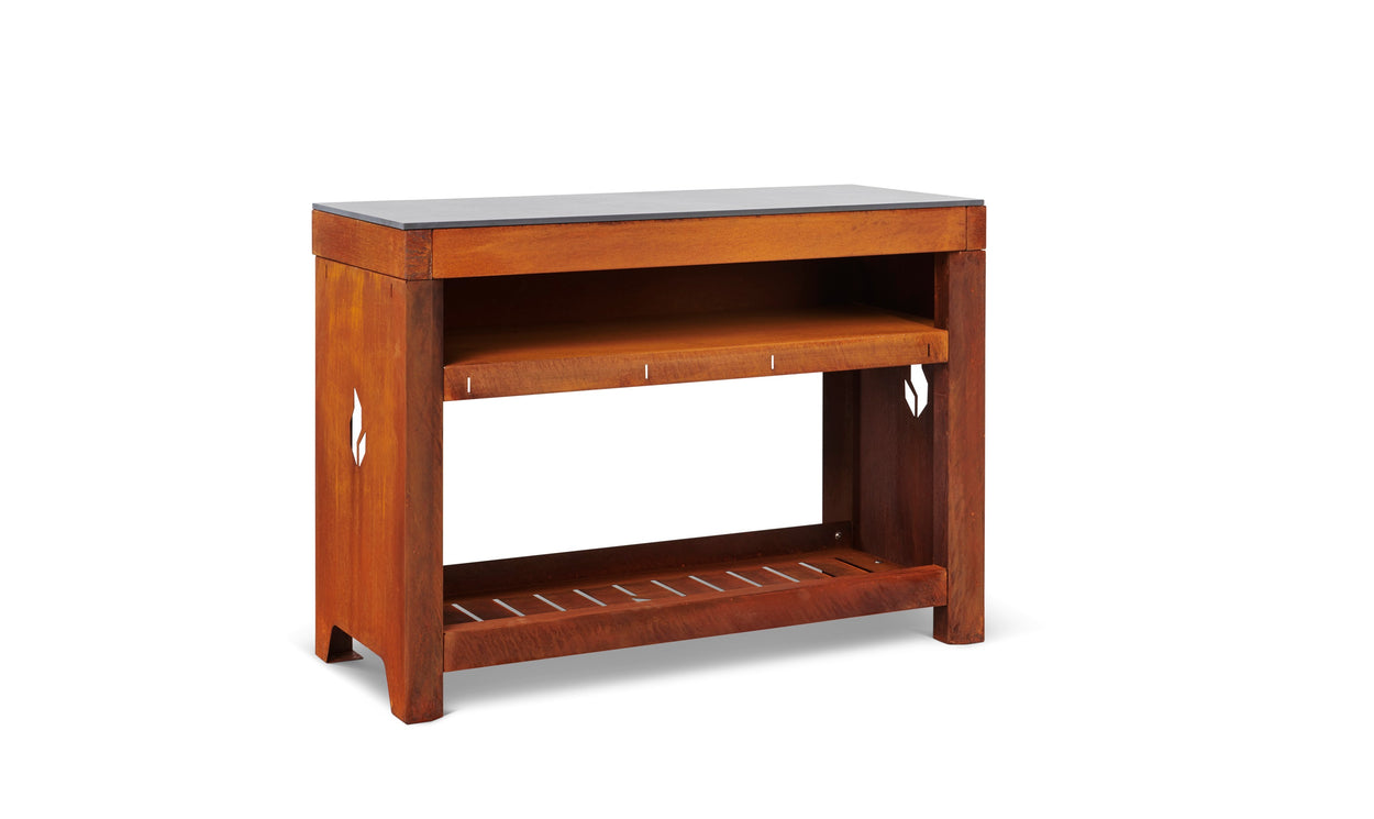 Zijtafel Duo - Corten