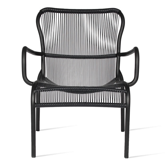 Set Loop lounge Chair / Loop footrest / Loop side table Black