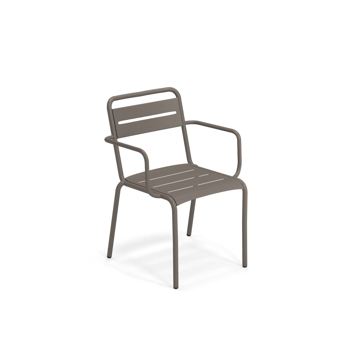 Star armchair Aluminium / 2 stuks