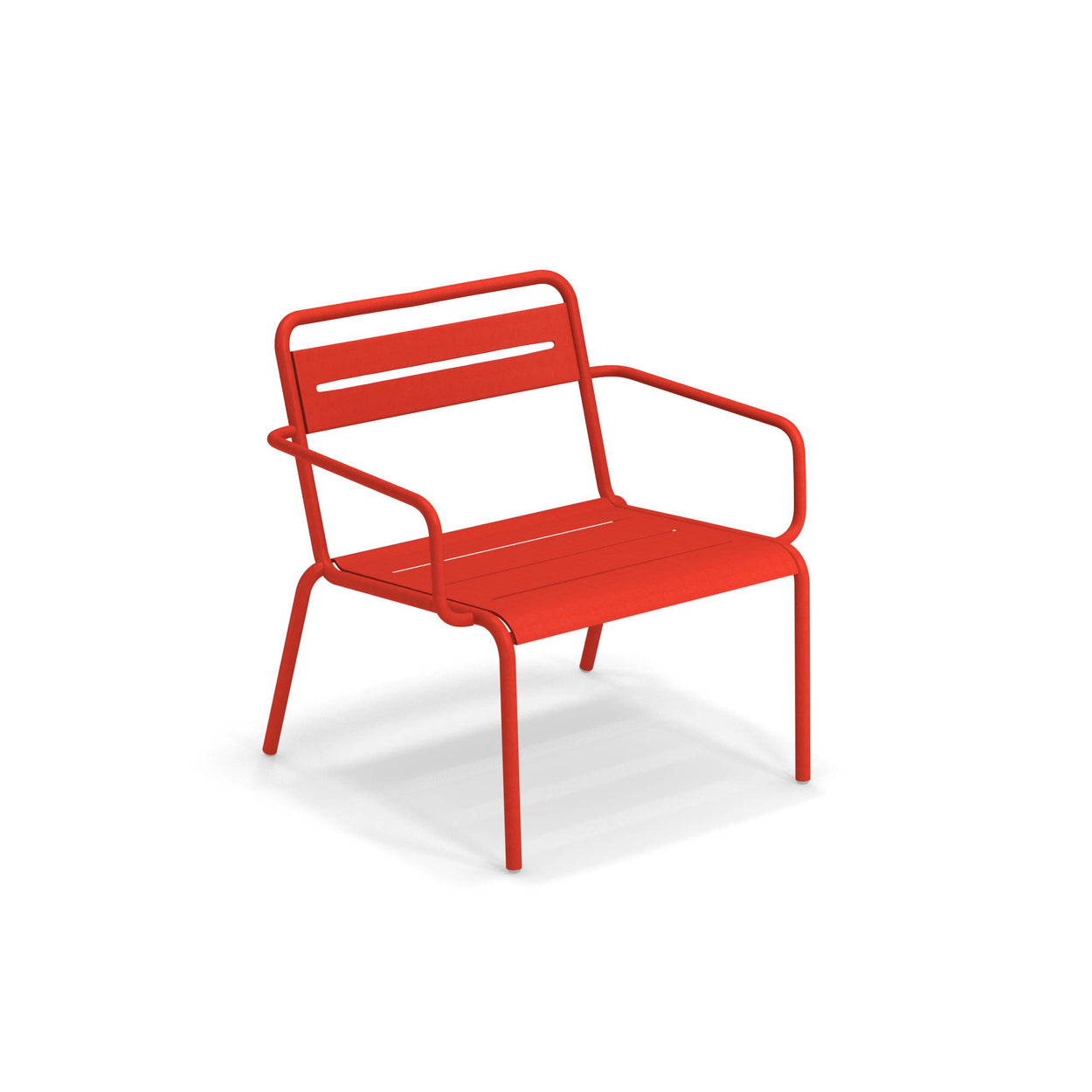 Star Lounge chair Aluminium / 2 stuks