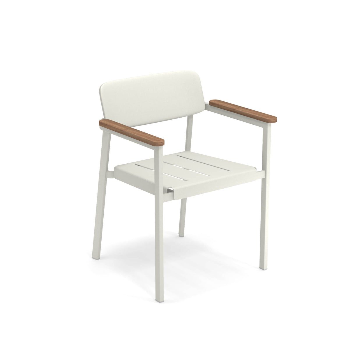 Shine armchair Aluminium / 2 stuks