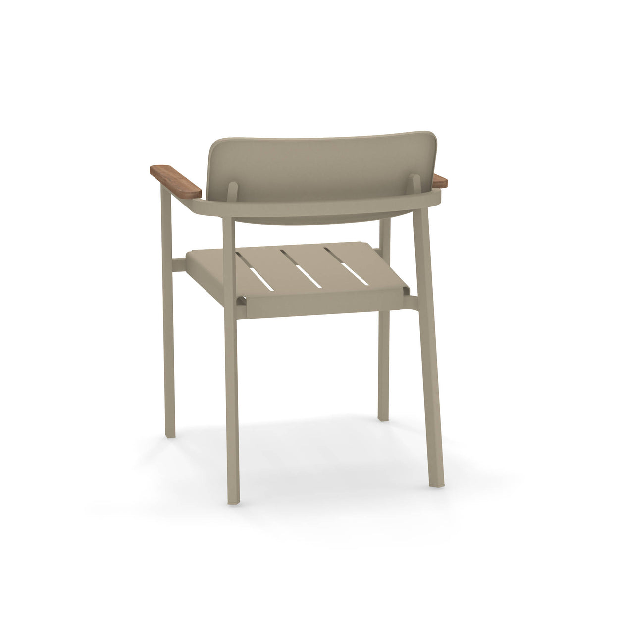 Shine armchair Aluminium / 2 stuks