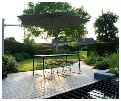 Paraflex standaard - MONO Balkonparasol - Vierkant