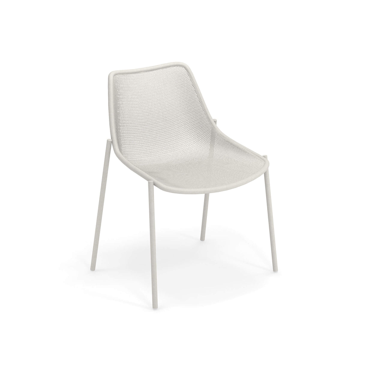 Set Cambi tafel rond Ø120 + x4 Round chair - White