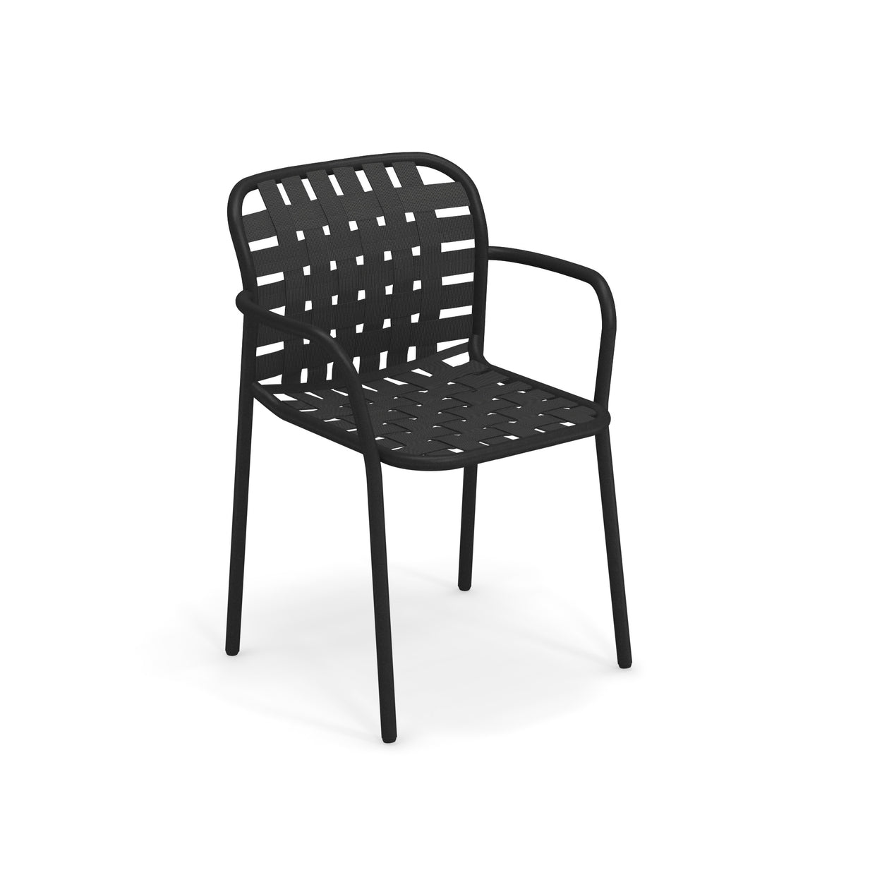 Set Yard tafel 160x97,5 cm, Yard armchair x4 aluminium