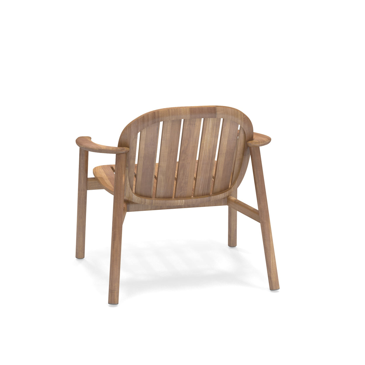 Twins lounge chair Teak / 2 stuks