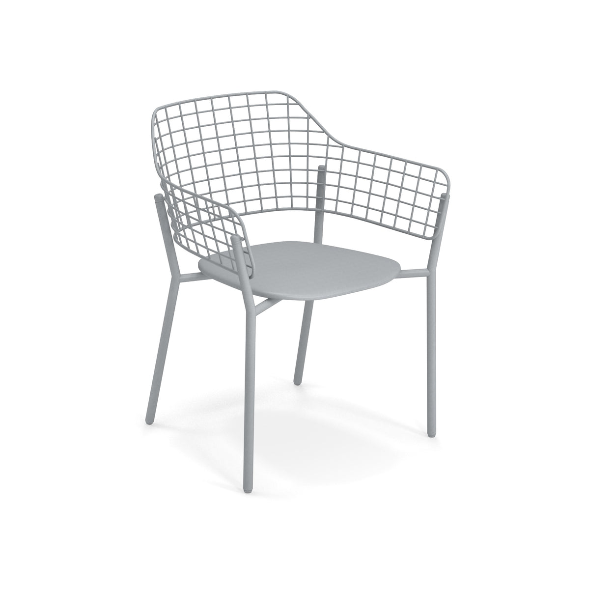 Lyze armchair Aluminium / 2 stuks