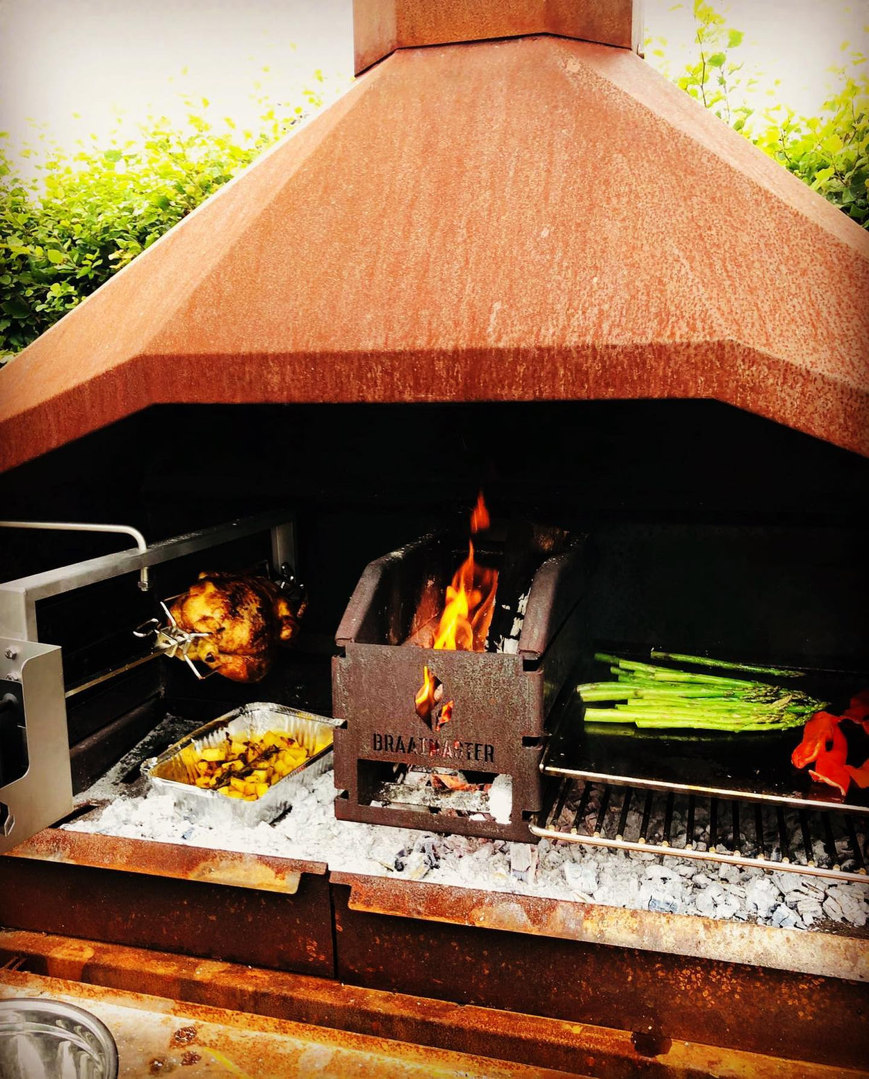 Rotisserie Frame