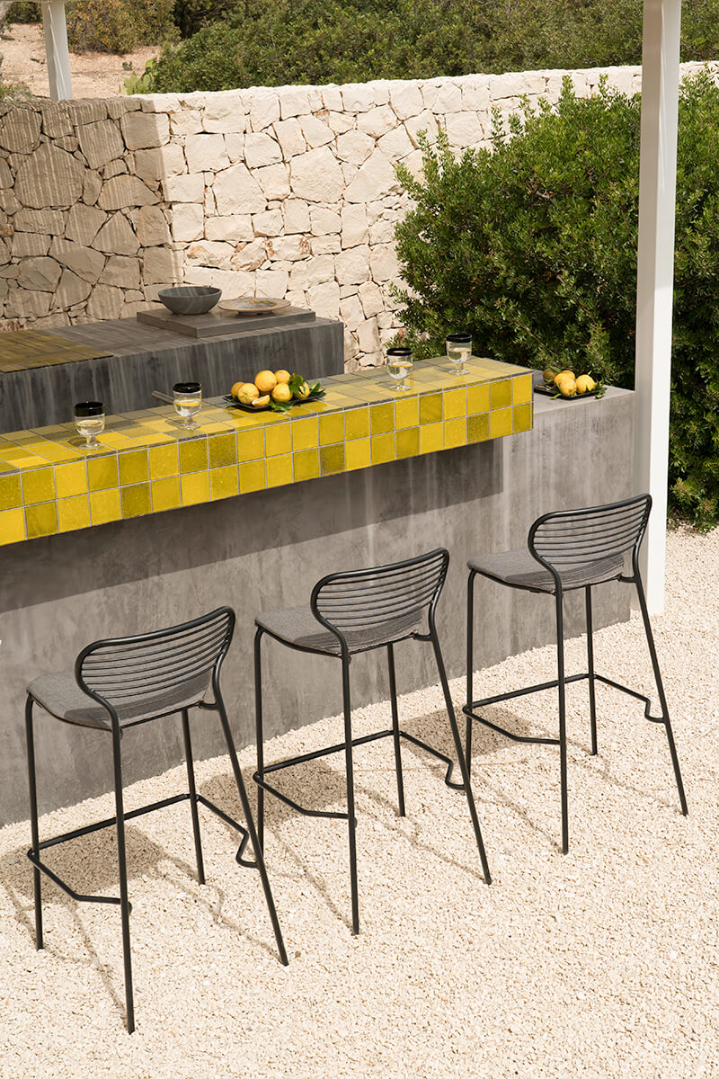 Apero barkruk / 2 stuks