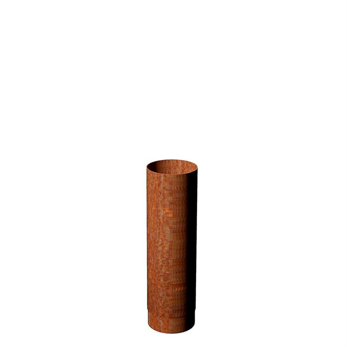 Rookkanalen diameter 150mm - Corten/Black