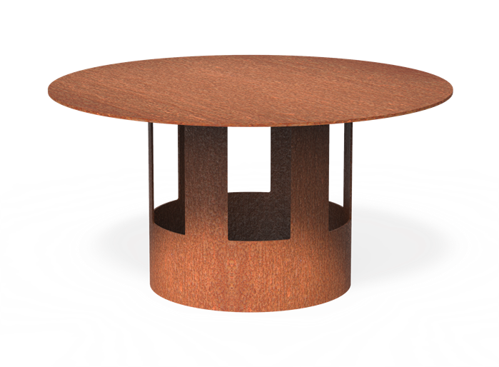 Regenkap 200mm - Corten/Black