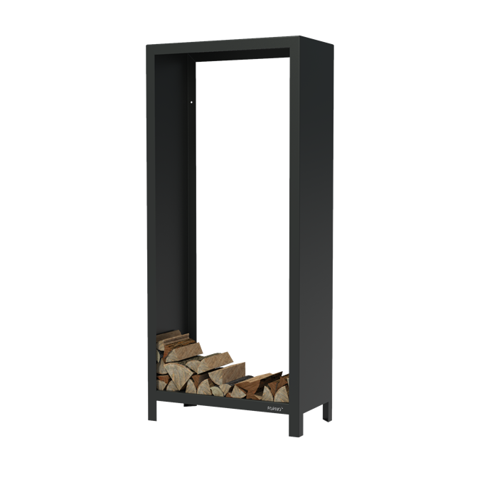 Logg Houtopslag hoog - Black