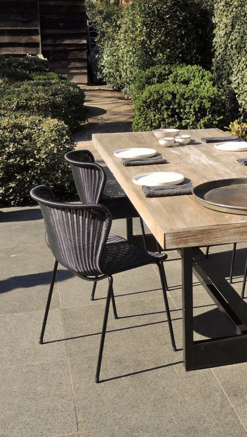 C603 chair outdoor - Black