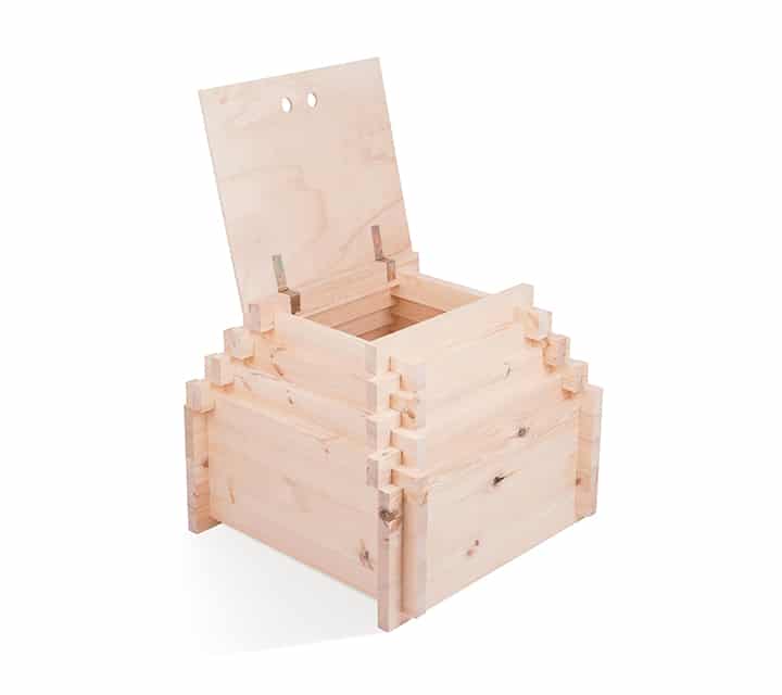 Composter voor outdoor gebruik